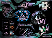 Sticker Set & Autogramm