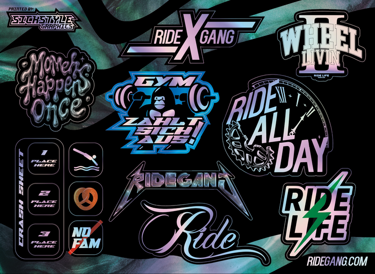 Sticker Set & Autogramm