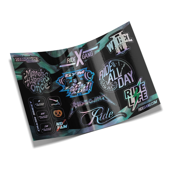 Sticker Set & Autogramm