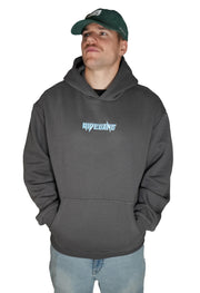 Stitch Hoodie Magnet Grey